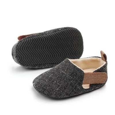 ჩვილის შავი ფეხსაცმელი-1 Shoes