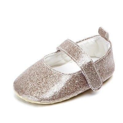 ჩვილის ოქროსფერი ” ბალეტკა “-1 Shoes