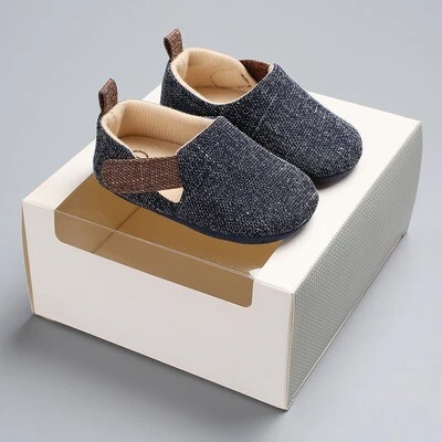 ჩვილის შავი ფეხსაცმელი-1 Shoes